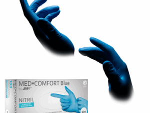 MED-COMFORT BLUE Nitril-Handschuhe, Box à 100 Stück