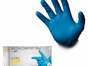 Med-Comfort Vitrilhandschuhe blau Premium Qualität 100 Stück