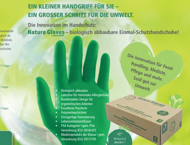 NEU: Nature Glove Die Innovation im Handschutz