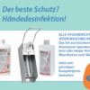 Spender Set - Wandspender kurz inkl Händedesinfektion -Aktion